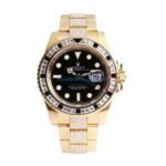 Rolex GMT-Master II 116748SANR “Iced Out” Luxury Clone Quality