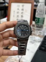 DIW Carbon Fiber Patek Replica | 5711 Forged Carbon Super Clone - 图片 7