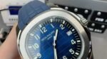 Patek Philippe Aquanaut 5168G Replica – Blue Dial, White Gold Case, 3K Factory Precision - 图片 4