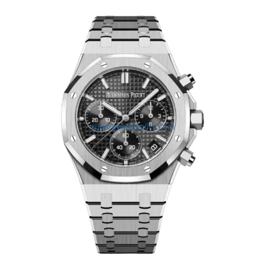 Audemars-Piguet-Royal-Oak-Steel-26240ST.OO_.1320ST.06-Black-Dial-Replica-6.webp Audemars Piguet Royal Oak Chronograph 26240ST “Steel Black Dial” - 图片 1