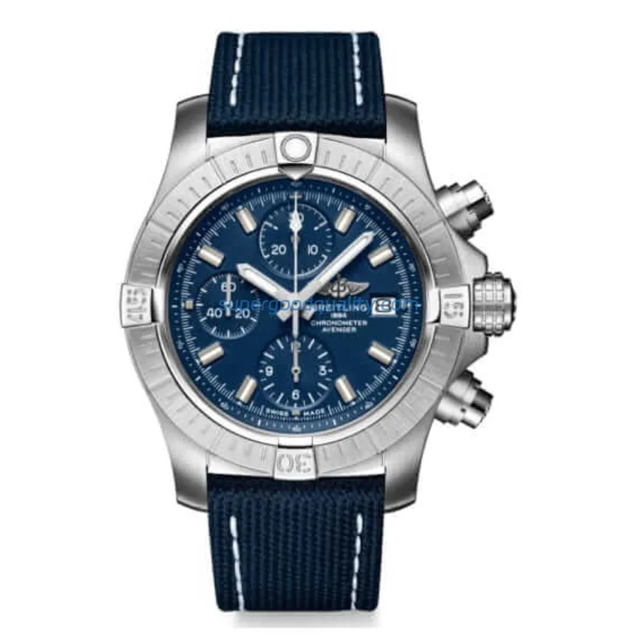 Breitling-A13385101C1X2-Blue-Dial-Replica-1.webp Breitling Chronomat A13385101C1X2 “Blue Dial Chronograph” Premium Duplicate - 图片 1
