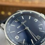 AUDEMARS PIGUET CODE 11.59 ref.15210 GOOD IMITATION WATCH BLUE DIAL LEATHER STRAP APS FACTORY 41MM - 图片 6