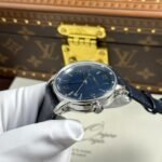 AUDEMARS PIGUET CODE 11.59 ref.15210 GOOD IMITATION WATCH BLUE DIAL LEATHER STRAP APS FACTORY 41MM - 图片 5