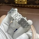 AUDEMARS PIGUET LUXURY IMITATION WATCHES ROYAL OAK PERPETUAL CALENDAR 26574TI GREY DIAL AUTOMATIC 41MM - 图片 9