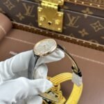 CARTIER BALLON BLANC WGBB0009 ROSE GOLD PLATE WHITE DIAL REPLICA WATCHES RED LEATHER STRAP AF FACTORY 30MM - 图片 4
