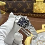 CARTIER PANTHERE SMALL MODEL REPLICA WATCH QUARTZ MOVEMENT GREY DIAL 23X30MM - 图片 2