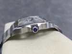 CARTIER SANTOS BEST REPLICA WATCH SKELETON DIAL STAINLESS STEEL AUTOMATIC 39.8MM - 图片 7