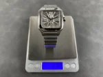 CARTIER SANTOS BEST REPLICA WATCH SKELETON DIAL STAINLESS STEEL AUTOMATIC 39.8MM - 图片 2