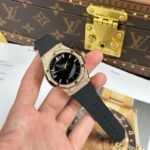 HUBLOT CLASSIC FUSION ORLINSKI KING GOLD LUXURY FAKE WATCH BLACK DIAL ROSE GOLD PLATE HB FACTORY 40MM