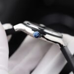 HUBLOT CLASSIC FUSION REPLICA WATCH GREY DIAL CASE FULL DIAMOND MOISSANITE 38MM - 图片 9