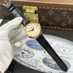 PATEK PHILIPPE CALATRAVA 5227 BEST SUPER CLONE WATCHES GOLD PLATE WHITE DIAL 3K FACTORY 39MM
