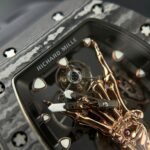 RICHARD MILLE RM66 REPLICA WATCHES CARBON CASE ROCK N ROLL DIAL TOURBILLON 42.7×49.9MM - 图片 10