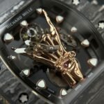 RICHARD MILLE RM66 REPLICA WATCHES CARBON CASE ROCK N ROLL DIAL TOURBILLON 42.7×49.9MM - 图片 9