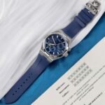 VACHERON CONSTANTIN IMITATION WATCH OVERSEAS DUAL TIME 47450 BLUE DIAL 9F FACTORY 42MM - 图片 9