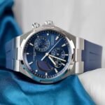 VACHERON CONSTANTIN IMITATION WATCH OVERSEAS DUAL TIME 47450 BLUE DIAL 9F FACTORY 42MM - 图片 4