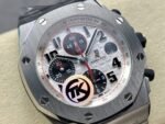 Audemars Piguet Royal Oak Chronograph 26470ST White Dial Replica Watch TKF 42mm - 图片 4