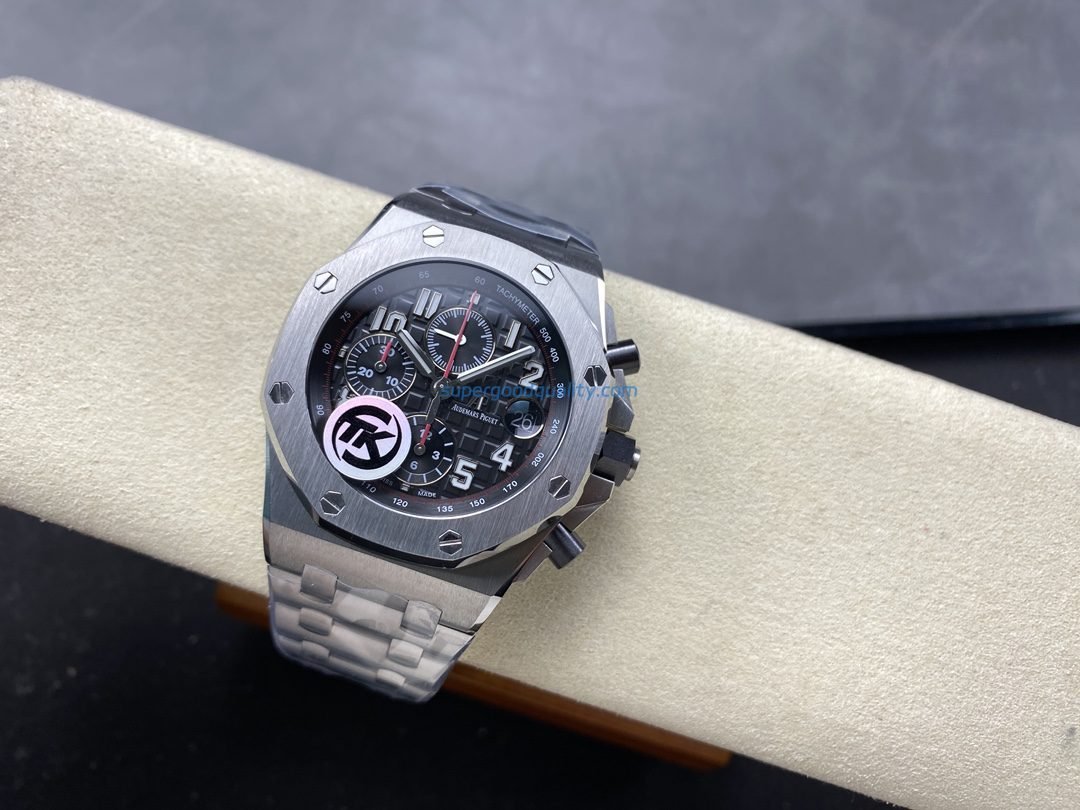 Dong-Ho-Audemars-Piguet-Royal-Oak-Offshore-Selfwinding-Chronograph-26470ST-Rep-11-42mm-6 Audemars Piguet Royal Oak Offshore Selfwinding Chronograph 26470ST Replica Watch 42mm - 图片 1
