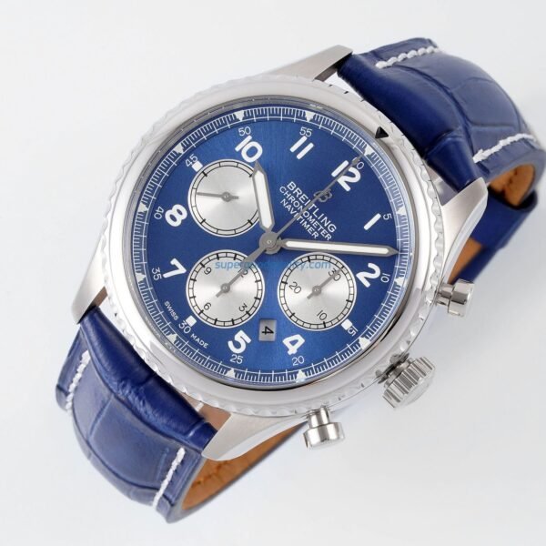 Breitling Navitimer Blue Color Replica Watch Automatic Watch EF Factory 43mm