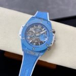 Hublot Big Bang Unico Sky Blue Ceramic Best Replica Watch BBF Factory 42mm