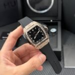 Hublot Spirit Of Big Bang One Click Rose Gold Watch With Stones Black Dial 39mm - 图片 4