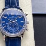Patek Philippe Complications 5961P Blue Dial Replica Watch TW Factory 40.5mm