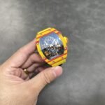 Richard Mille RM27-03 Rafael Nadal Tourbillon Yellow Carbon Best Replica Watch 47.7x40mm