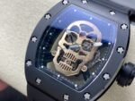 Richard Mille RM52-01 Nano-Ceramic Skull Tourbillon Best Replica Watches 48x40mm - 图片 4