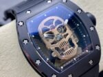 Richard Mille RM52-01 Nano-Ceramic Skull Tourbillon Best Replica Watches 48x40mm - 图片 3