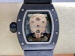 Richard Mille RM52-01 Nano-Ceramic Skull Tourbillon Best Replica Watches 48x40mm - 图片 7