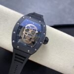 Richard Mille RM52-01 Nano-Ceramic Skull Tourbillon Best Replica Watches 48x40mm