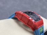 Richard Mille RM35-02 Best Replica Watch Red Fiber Carbon RM Factory 44.5x50mm - 图片 5