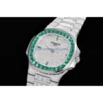 Patek Philippe Nautilus 5711/1300A “Emerald Bezel” Premium Duplicate - 图片 2