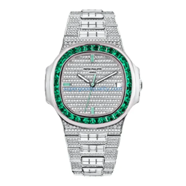 Patek Philippe Nautilus 5711/1300A “Emerald Bezel” Premium Duplicate