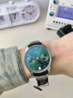 ZF Factory IWC IW500708 Replica – Portugieser 7 Days Green Dial 42.3mm Luxury Automatic Watch - 图片 2