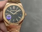 Audemars Piguet 15510OR – Royal Oak 41mm Rose Gold Black Dial by APS Factory