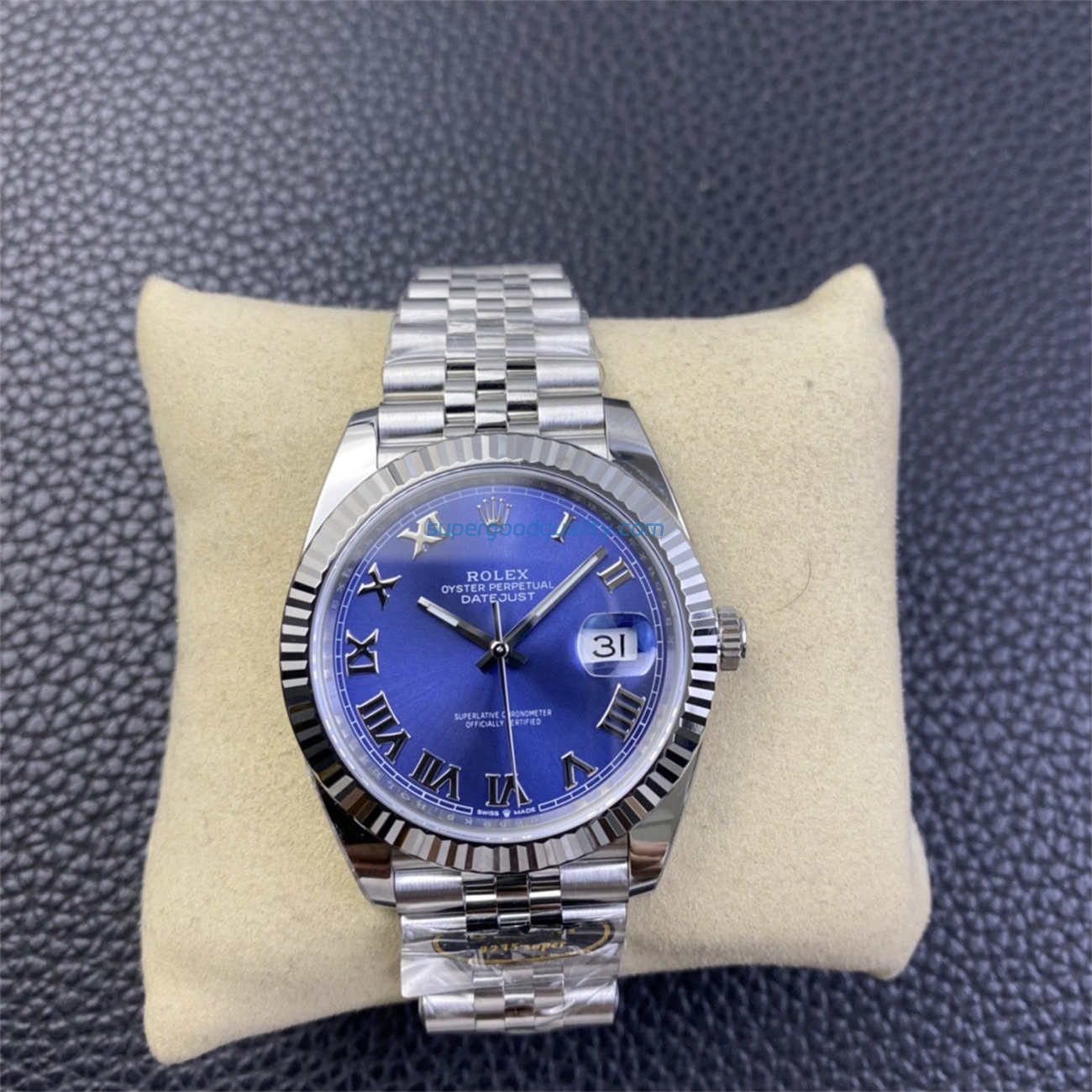 IMG_1067.jpg Rolex Datejust 41 Blue Roman Dial – Clean Factory Jubilee Replica Watch - 图片 1