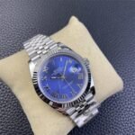 Rolex Datejust 41 Blue Roman Dial – Clean Factory Jubilee Replica Watch - 图片 2