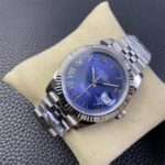 Rolex Datejust 41 Blue Roman Dial – Clean Factory Jubilee Replica Watch - 图片 3