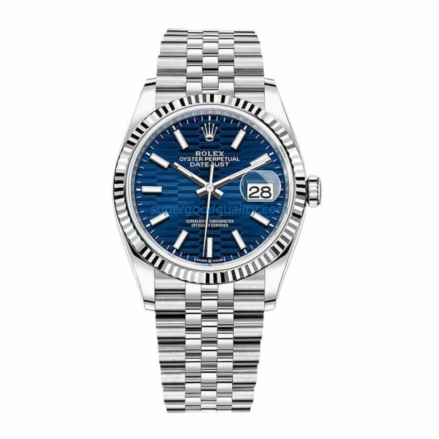 Rolex-Datejust-Steel-Automatic-126234-Blue-Dial-Jubilee-Replica.webp Rolex Datejust 126234 “Blue Dial Jubilee” Luxury Clone Quality - 图片 1