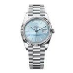 Rolex Day-Date 228236 “Ice Blue Grooved” Super Clone Quality