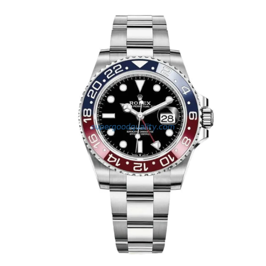Rolex-GMT-Master-116719BLRO-0001-Pepsi-Red_Blue-Replica.webp Rolex GMT-Master II 116719BLRO “Pepsi” Supreme Replica Edition - 图片 1
