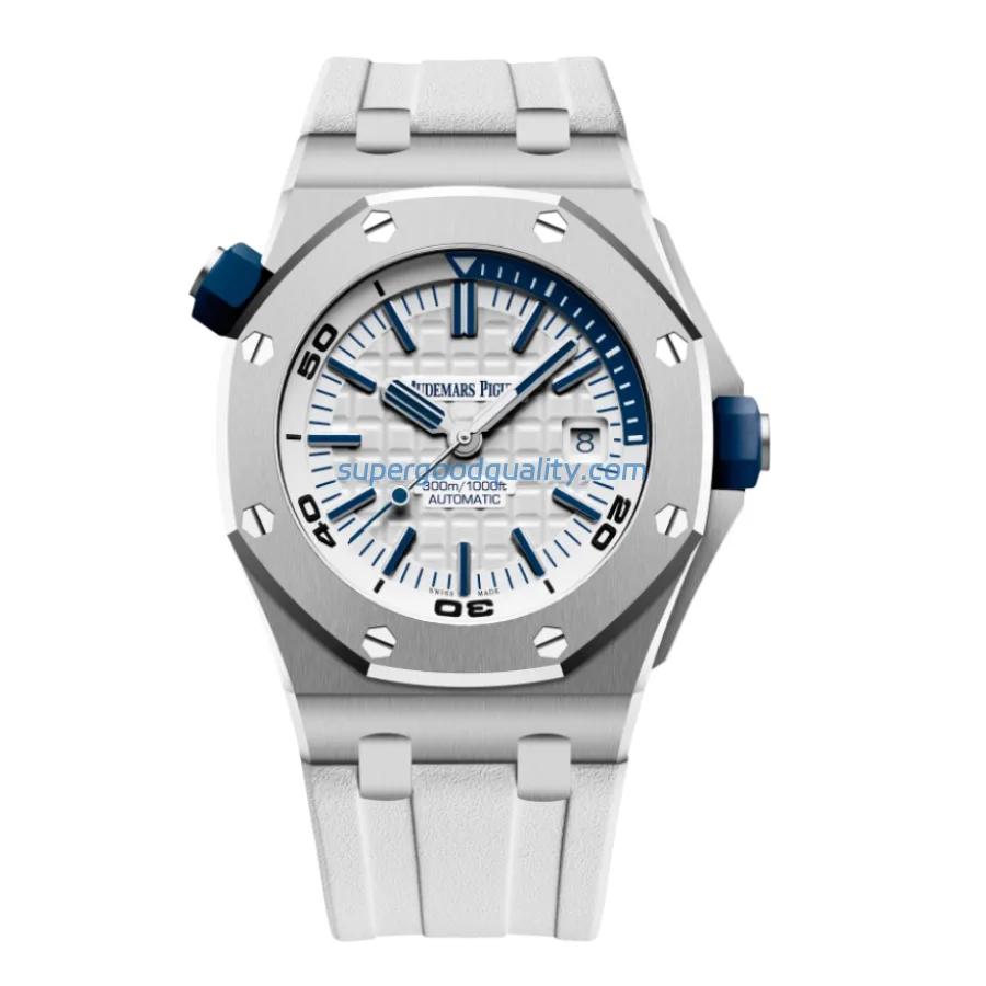 White-AP-Replica.webp Audemars Piguet Royal Oak Offshore 26170ST.OO.D101CR.01 “White Dial” Superior Replica - 图片 1