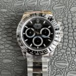 VS Factory Rolex Cosmograph Daytona Black Dial Black Ceramic Bezel(126500LN) 1:1 Super Clone – DD4131 Movement
