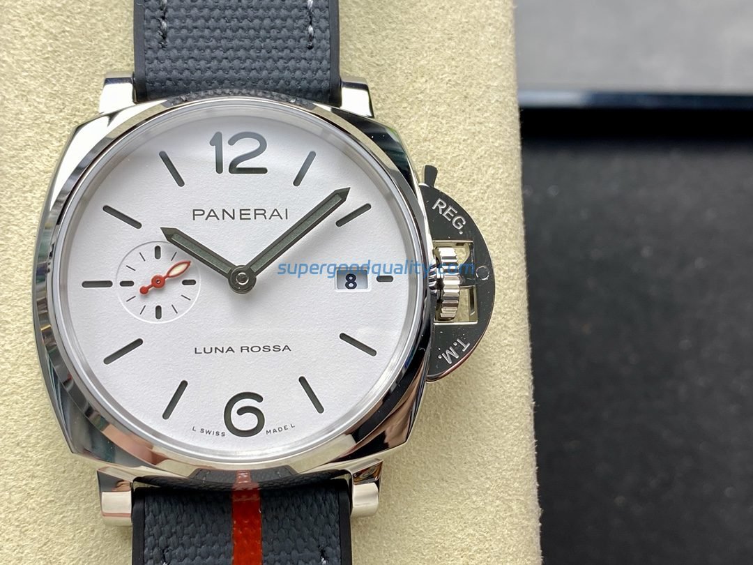 a1730468438468_0135-1.jpg VS Factory Panerai Luminor Due Luna Rossa 42mm White Dial PAM01381 1:1 Super Clone – DD Movement - 图片 1