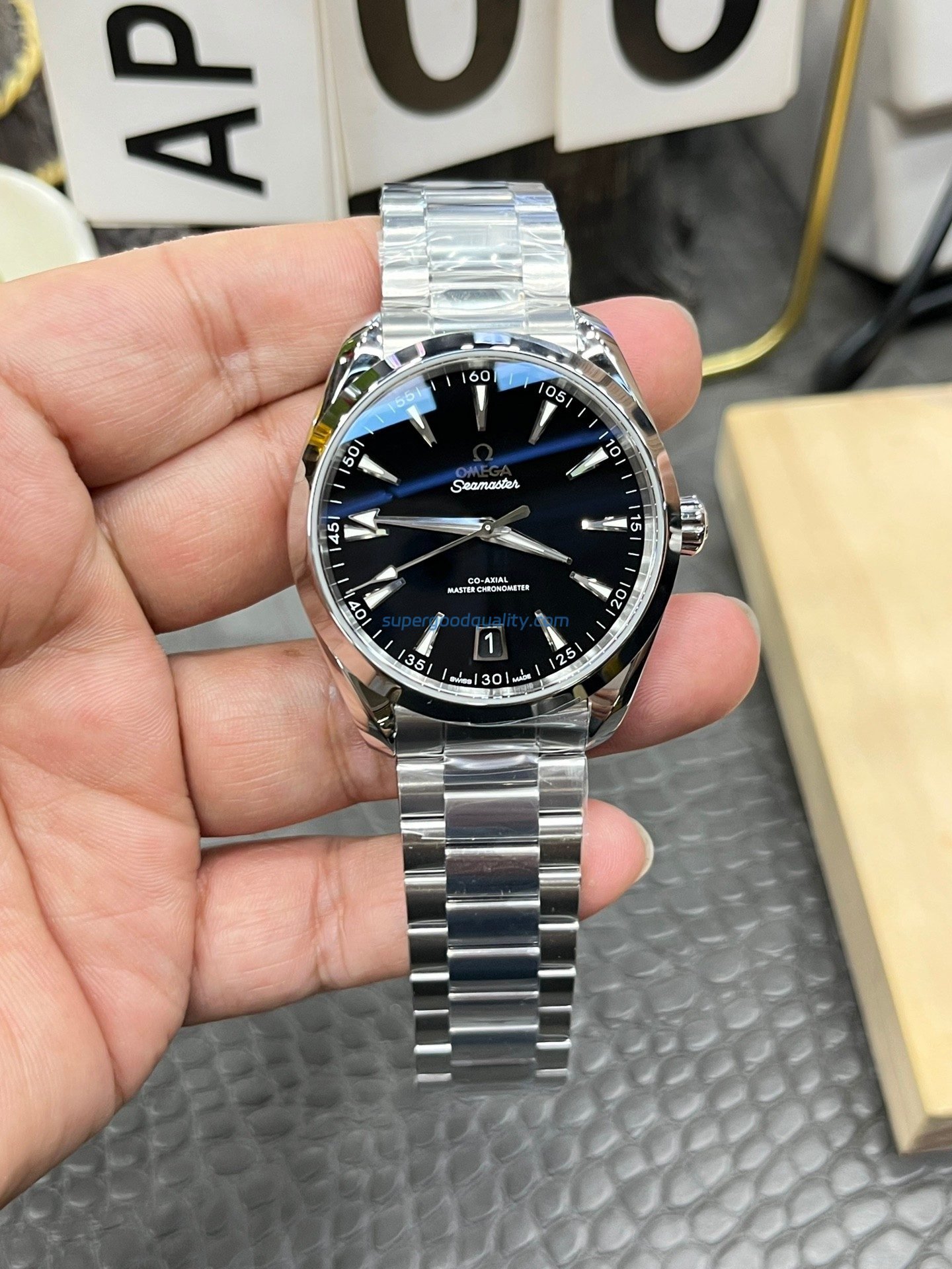 a1754671235826_6304-1.jpg VS Factory Omega Seamaster Aqua Terra 150M 41mm Black Lacquer Dial (220.10.41.21.01.002) 1:1 Super Clone – DD8900 Movement - 图片 1
