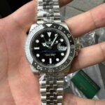 VS Factory Rolex GMT-Master II “Bruce Wayne”Black/Grey Ceramic Bezel Jubilee Bracelet (126710grnr) 1:1 Super Clone – DD3285 Movement