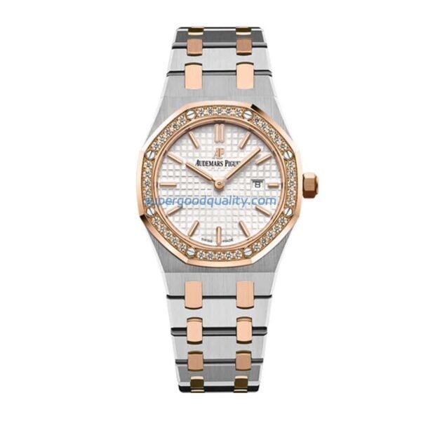 Audemars Piguet Royal Oak Ladies 67651SR.ZZ.1261SR.01 “Diamond Bezel” Super Clone Edition