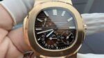 Patek Philippe Nautilus 5712/1R Replica – Rose Gold Moonphase Watch - 图片 5