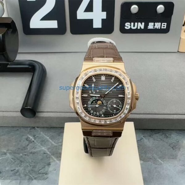 Nautilus 5712GR Diamond Replica – Custom Modified PPF Watch