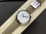 VS Factory Panerai Luminor Marina 42mm White Dial Luminous Arabic Numerals Green Leather Strap Smooth Bezel(PAM01394) 1:1 Super Clone – DDP.9010 Movement - 图片 5